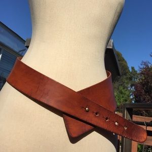 Vintage BR Leather Belt